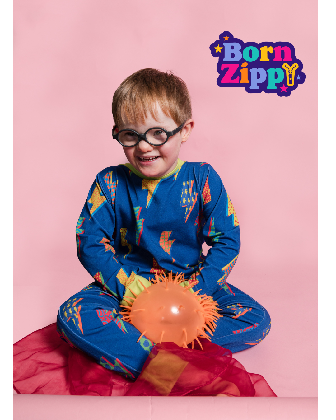 Lightning Bolt sleepsuit